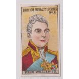 Trade card, Lovell's, British Royalty Series, type card, no 31 (sl edge knocks, gen gd)