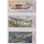 Trade cards, Canada, Cowan's, Airships (23/24, missing no 8G) (2 with slight stains to backs, gen