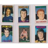 Trade cards, A&BC Gum, 3 part-sets, Footballers (Did you know?, 100 - 219) 52 different cards plus 6