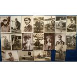 Postcards, Aviation, RP portraits incl. Amy Johnson (3), H.G. Hawker, H. Latham, Delagrange,