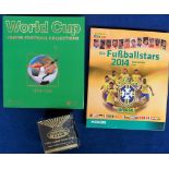Trade cards, Panini German Album, 'Die Fussballstars 2014 Brazil', (complete with all cards), an