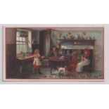 Cigarette card, Wills, Advertisement card, 'Its all right Father, 'tis Wills's', 'Eothen Cigarettes'