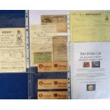 Tobacco ephemera, John & Robert Sinclair, small selection of items including Robert Sinclair