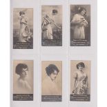 Cigarette cards, N. Africa, Papatheologou, Egypt, Beauties, b/w unnumbered photos, 'M size, plain