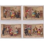 Trade cards, Liebig, Proposals of Marriage, ref S178 (set, 6 cards) (vg)
