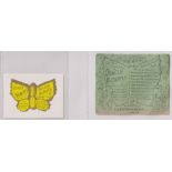 Tobacco issue, Hignett's, Oracle Butterfly single shaped issue, 'M' size, with instruction