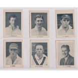 Cigarette cards, South Africa, Hartley's Tobacco Co, South Africa English Cricket Tour 1929, 6