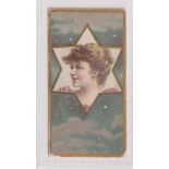 Cigarette card, Hudden's, Star Girls, type card, Ref H30 picture no 2 (sl toning to back & corner