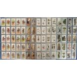 Cigarette & trade cards, a collection of 16 sets & one part set, all in large page sleeves, various