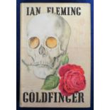 Book, Goldfinger, Ian Fleming, First Edition, James Bond's seventh adversary. Published by