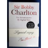 Signed Books, Sir Bobby Charlton, The Autobiography My England Years, hard cover in slip case,