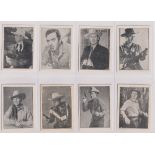 Trade cards, Rodeo Bubble Gum, Western Stars (34/42) inc. Roy Rogers, John Wayne etc (some sl