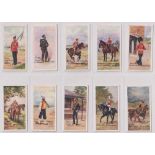 Trade cards, Anon (Galbraith), Types of the British Soldiers (set, 25 cards) (gd/vg)