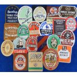 Beer labels, a mixed selection of 21 UK beer labels inc. Howcroft, Beasley & Thornley, various