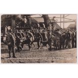 Postcard, Wales, Senghenydd Welsh Mining Disaster, RP, showing some of the victims of the disaster