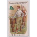 Cigarette card, Salmon & Gluckstein, Billiard Terms (Large numerals), type card, no 4 'A Pair of