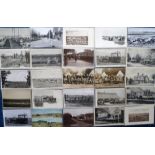 Postcards, a good selection of approx 40 cards of shooting at Bisley Surrey with RPs of Century