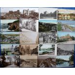 Postcards, a collection of approx 200 mixed UK topographical incl. 5 court cards, Birmingham,