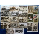 Postcards, USA, RP Social History, 20 cards incl. Salvation Army, Island Pond Farm, Post Office