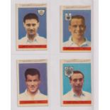 Trade cards, A&BC Gum, Footballers (With 'Planet Ltd', 47-92), 'X' size (set, 46 cards) includes