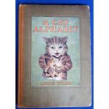 Book, 'A Cat Alphabet and Picture Book For Little Folk' illustrated by Louis Wain published by