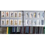 Cigarette & trade cards, a large collection of sets & part sets contained in 8 modern albums,