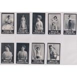 Cigarette cards, Hill's, Actresses-Continental (Seven Wonders) (29/30, missing Ciriac) (mostly gd/