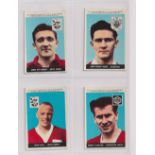 Trade cards, A&BC Gum, Footballers (With 'Planet Ltd', 1-46), 'X' size (set, 46 cards) includes