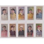 Cigarette cards, Horseracing, Lambert & Butler, Jockey's (with frame, Different) (set, 10 cards) (