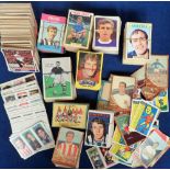 Trade cards, Football, a large quantity (100's) of part-sets inc. many A&BC Gum issues from