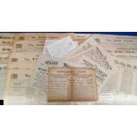 Ephemera, General Strike 1926, a quantity of press releases, news bulletins, Emergency Press news