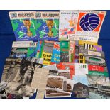 Sport, a mixed selection of items incl. football programmes (24) incl. 3 1966 World Cup tournament
