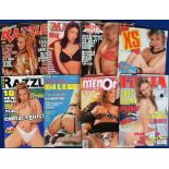 Glamour / Adult magazines, a collection of approx. 40 magazines, mostly 1990's, various titles