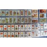 Cigarette cards, Military, a selection of sets, Carreras, History of Army Uniforms, Gallaher, Army