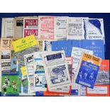 Football programmes, a collection of 40+ 1940's & 50's programmes inc. Man City v Fulham 1946/47,
