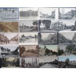 Postcards, a good collection of approx 75 cards of Middlesex with RP's of Officers Mess Hounslow