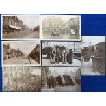 Postcards, Staffordshire, a collection of 7 cards all relating to Walsall including 3 RP's, one