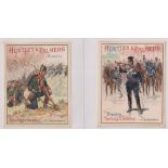 Trade cards, Huntley & Palmer Soldiers of Various Countries, (set 12 cards). (gen gd)