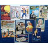 Postcards, Adverts, Mason's Coffee, Tantalum Lamps, Heinz Ocean Pier, So Near Fry's by Tom Browne,