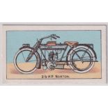 Cigarette card, Gold's, Motor Cycle Series (Grey back, numbered), type card, no 9 (gd) (1)