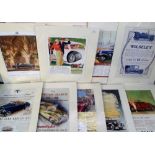 Advertising, Motoring, 25+ pages from vintage magazines (all presented in card mounts measuring 37 x