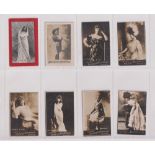 Cigarette cards, North Africa, selection of 20 cards, Hadjetian Bros. Actresses 'ALWICS' type