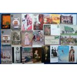 Postcards, an advertising collection of approx 81 cards. Products include Brock's Fireworks,