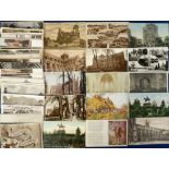 Postcards, Dorset & Hampshire, a collection of approx 210 cards, RP's & printed, various locations