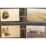 Postcards, a good mixed subject and UK topographical collection of 99 cards in modern album, incl.