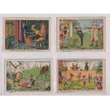 Trade cards, Johnston's Corn Flower, Don Quixote (set, 12 cards) (a few with slight marks, gen gd)