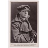 Postcard, Captain Bruce Bairnsfather, RP portrait, Beagles 166R., (unused, vg) (1)