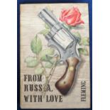 Book, From Russia With Love, Ian Fleming. James Bond evades assassination attempts by SMERSH.