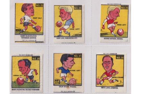 Trade cards, Webcosa, Footballers (Wax issue) (27/48) includes Bobby Charlton, Manchester United, - Image 3 of 5