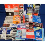 Football programmes, a collection of approx. 270 programmes, mostly 1960's onwards, wide range of